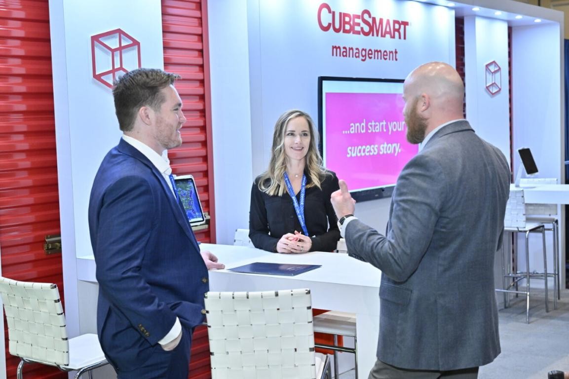 CubeSmart Booth at ISS World Expo 2023