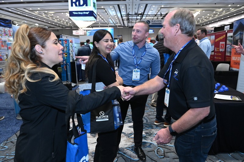 Making deals at ISS World Expo