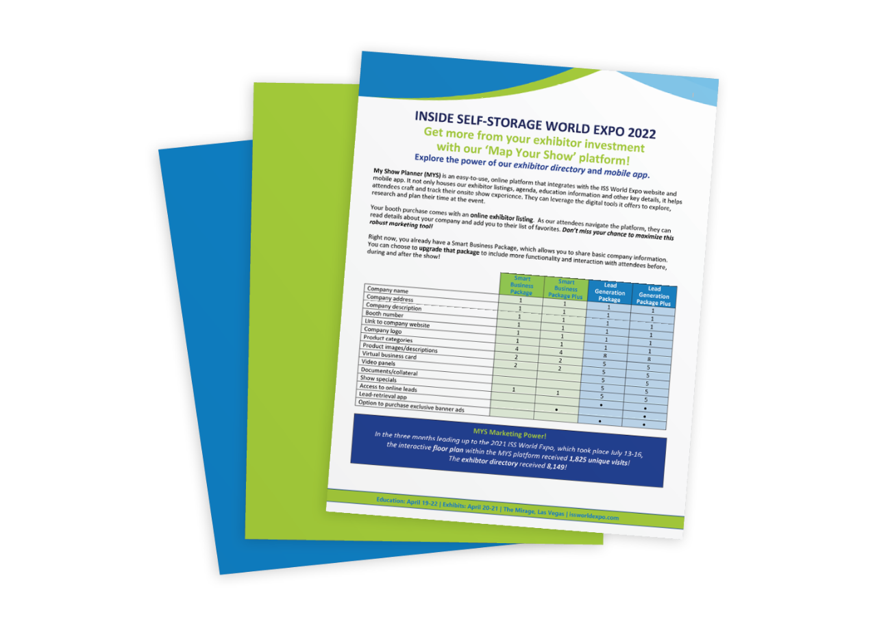 Exhibitor Directory Mobile Brochure