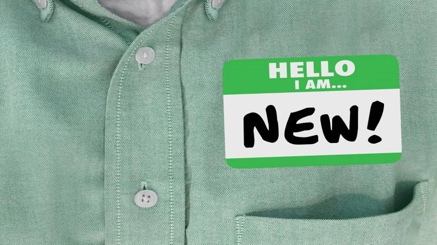 I am new sticker
