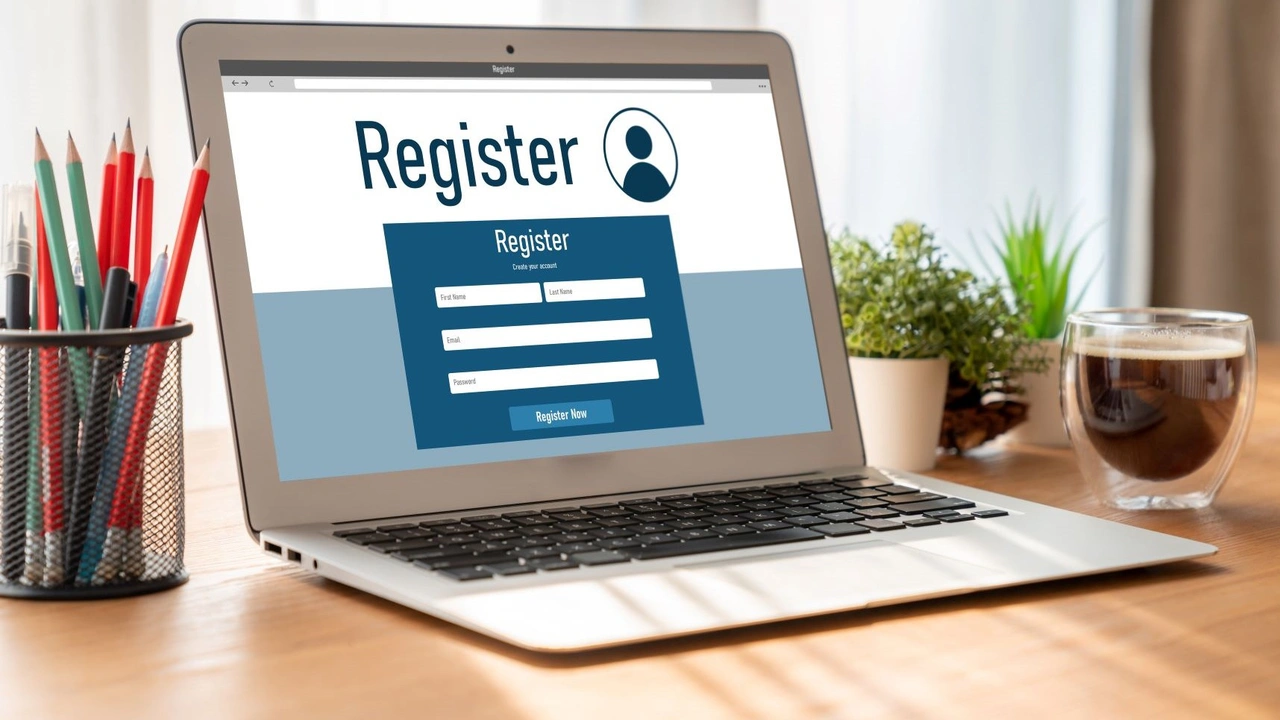Registration form online